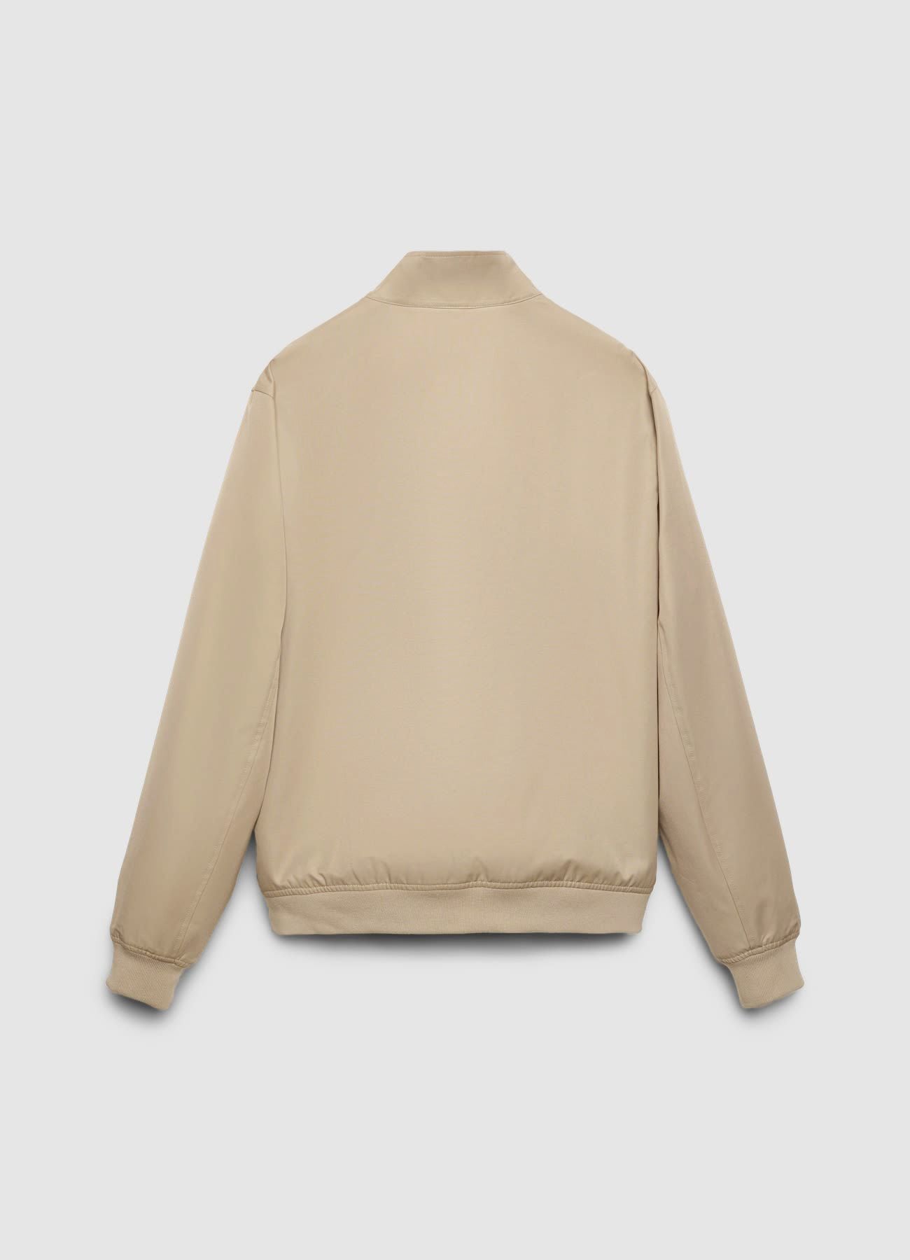 Cazadora Bomber Cuello Alto con Solapa