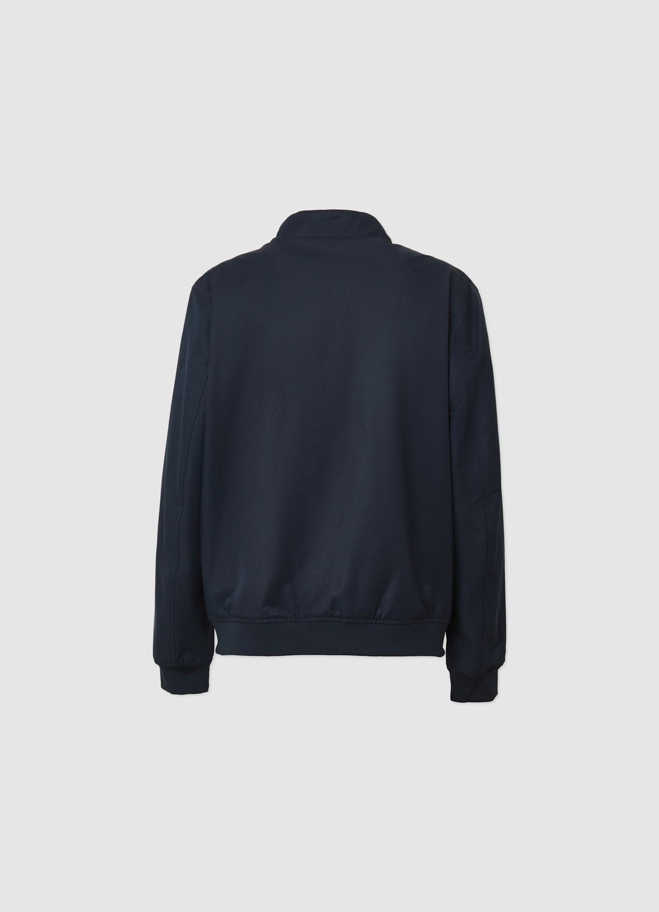 Cazadora Bomber Cuello Alto Azul Noche
