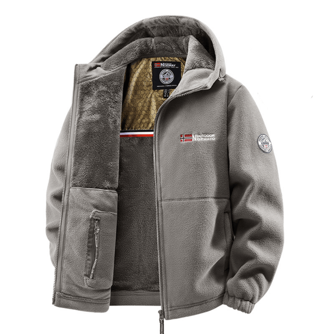 ASHWICK - Chaqueta Bomber de Forro Polar