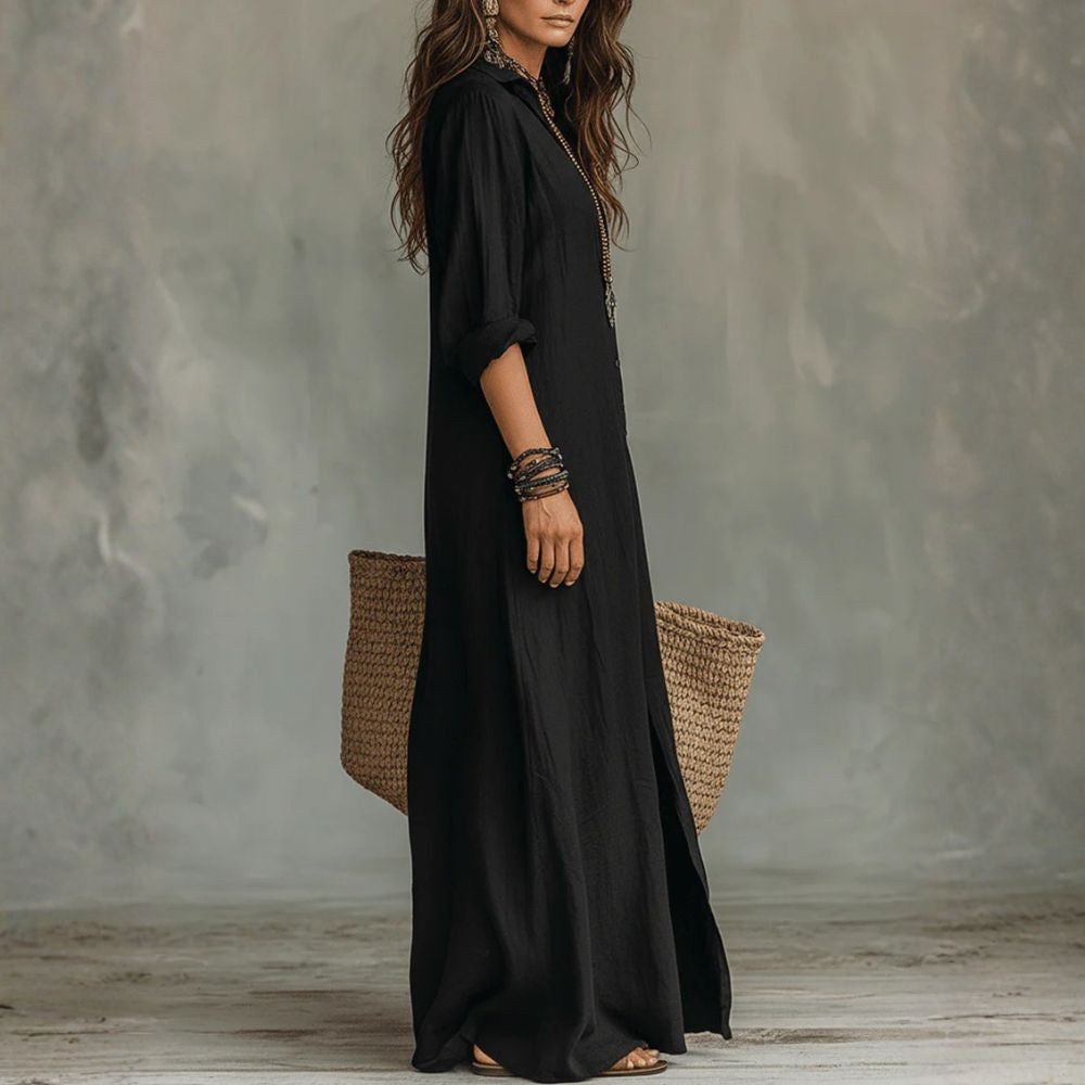 Vestido Maxi Adalgisa Elegancia Atemporal