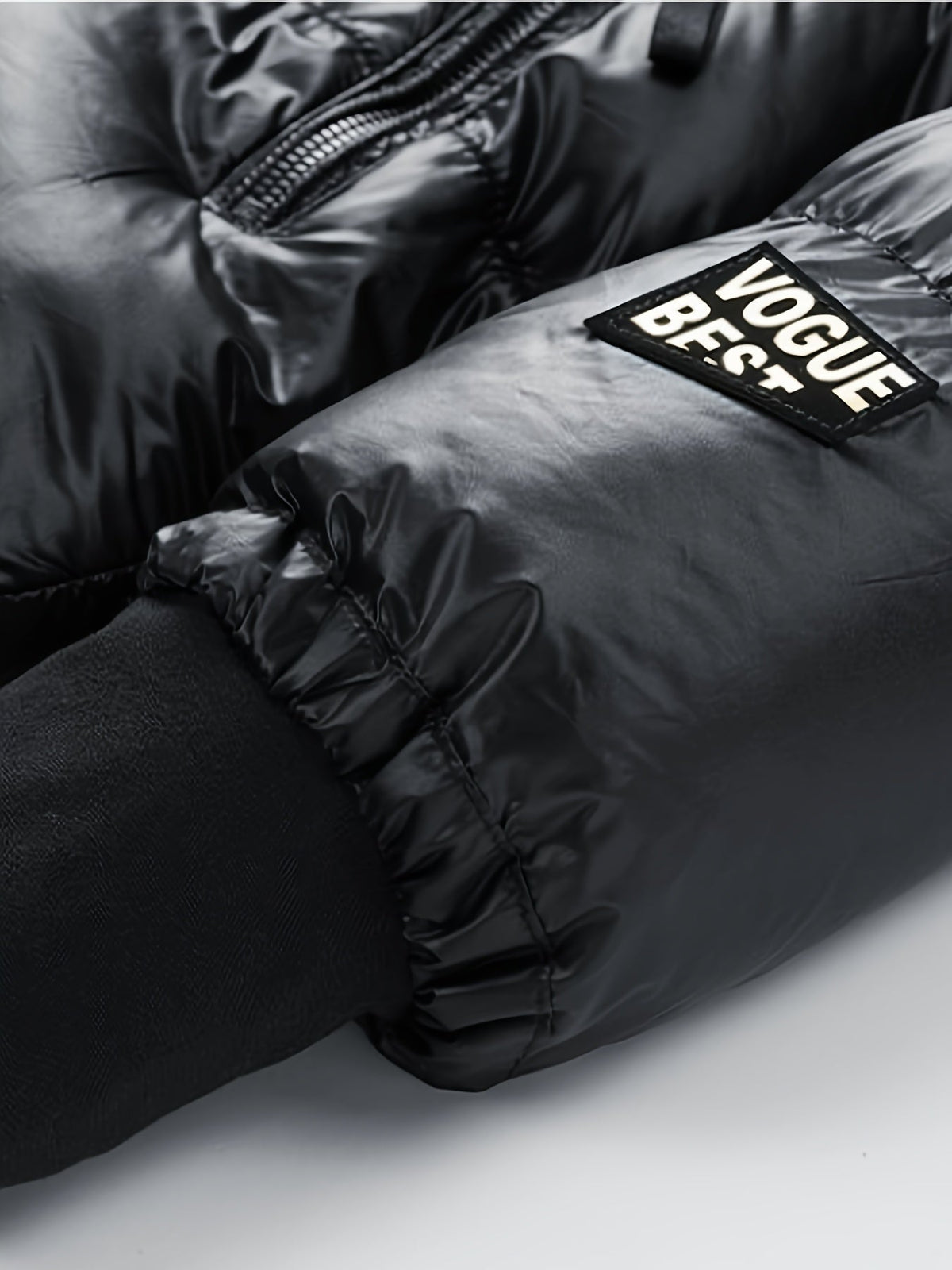 NORDEN - Abrigo puffer de invierno holgado con capucha para hombre