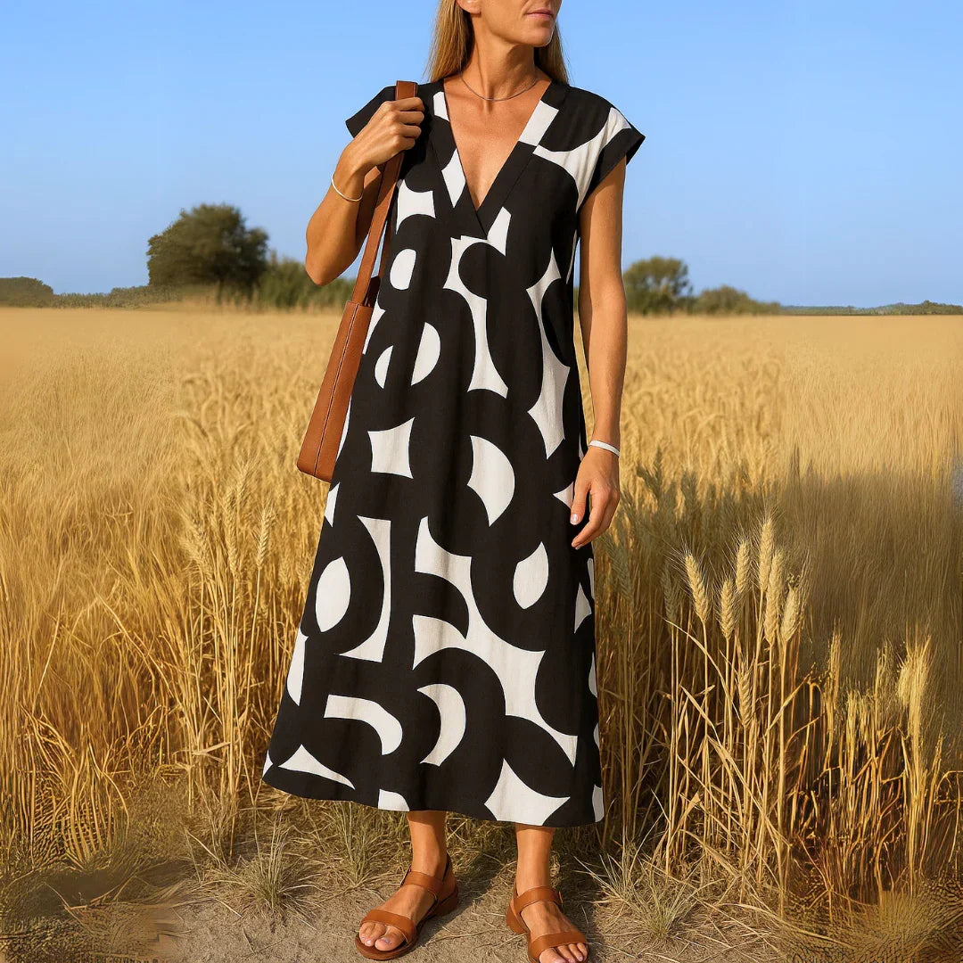 Valeria™ | Vestido con Detalles Calados