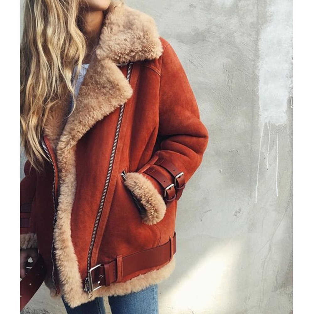 María - Chaqueta Gruesa de Invierno de Talla Grande Para Mujer