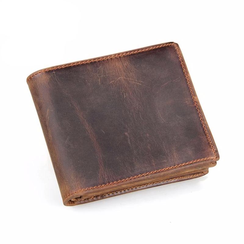 Cartera de Cuero Retro