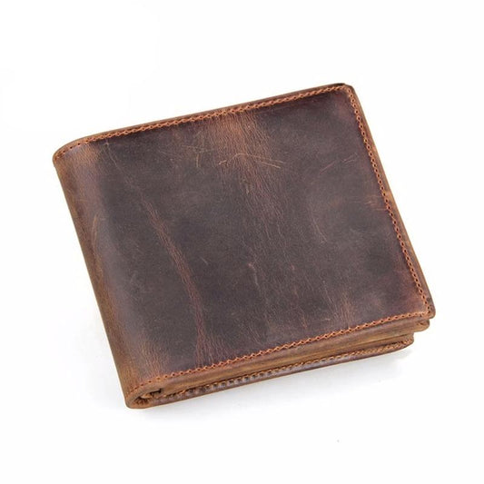 Cartera de Cuero Retro