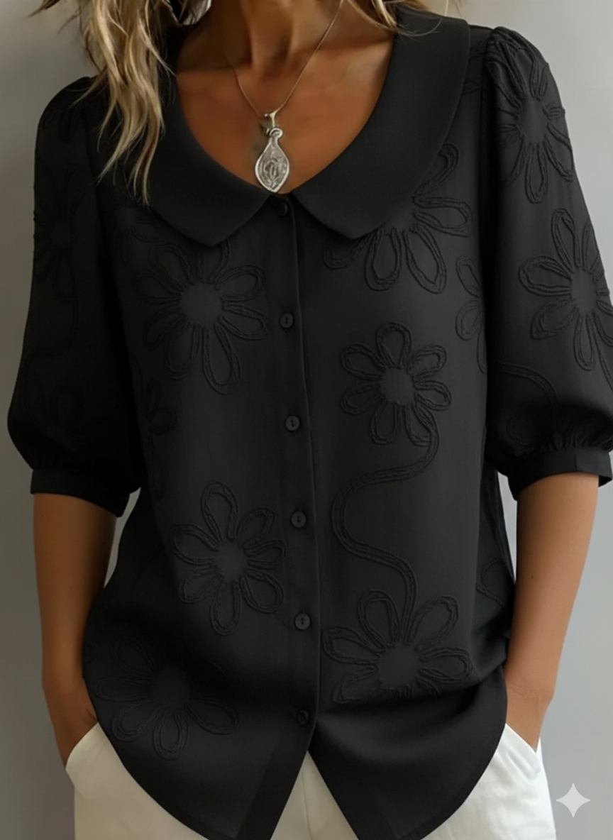 Top Tessa Floral Natural