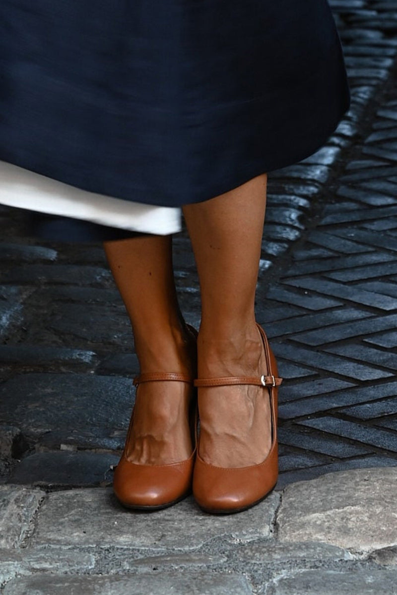 Sandalias de Tacón Bajo Elegancia