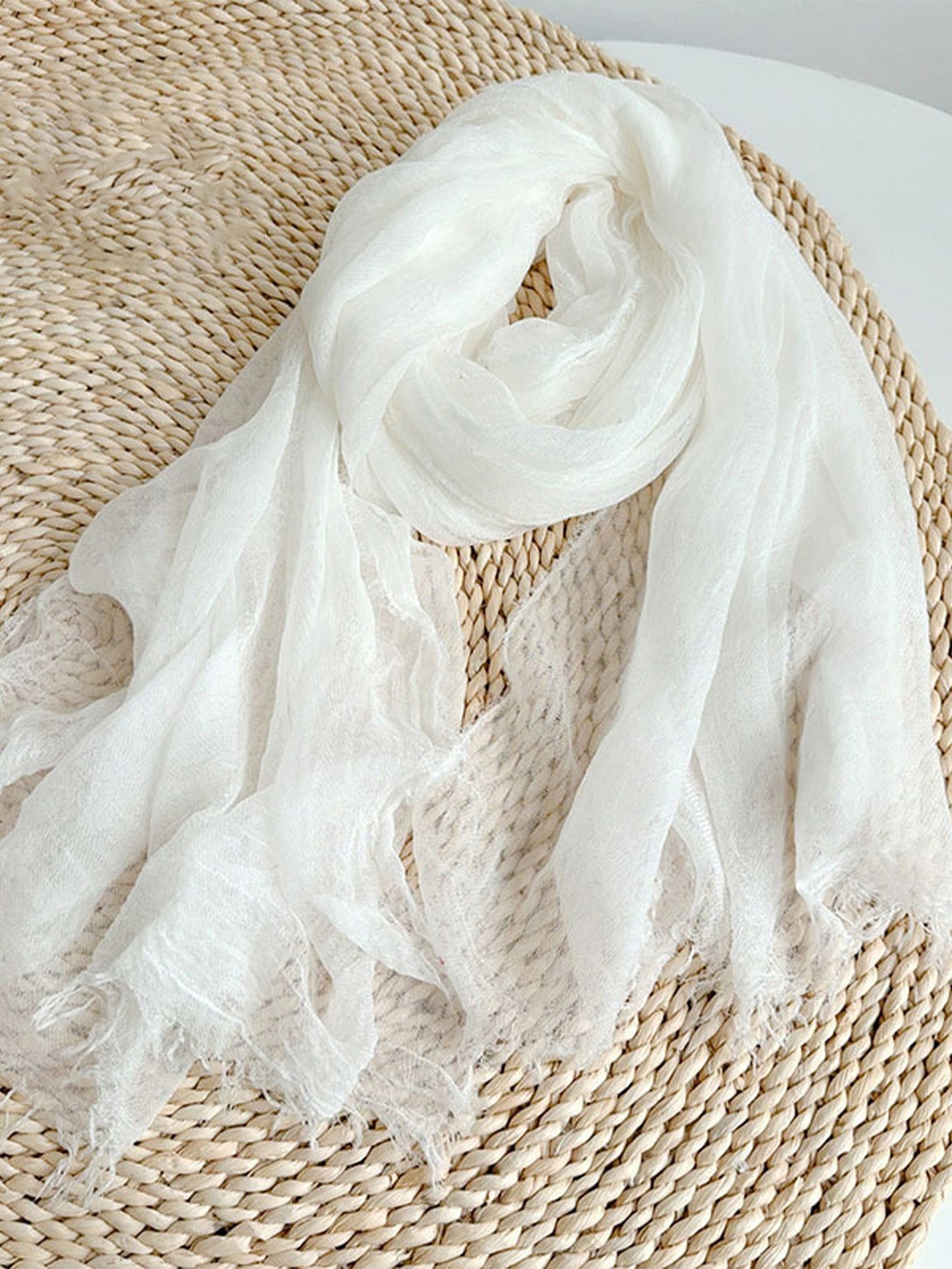 Pañuelo Ligero de Lyocell Tencel y Lana