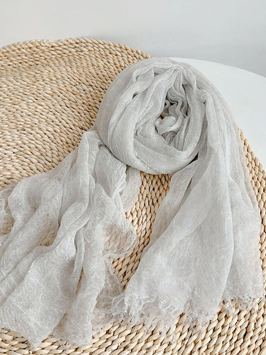 Pañuelo Ligero de Lyocell Tencel y Lana