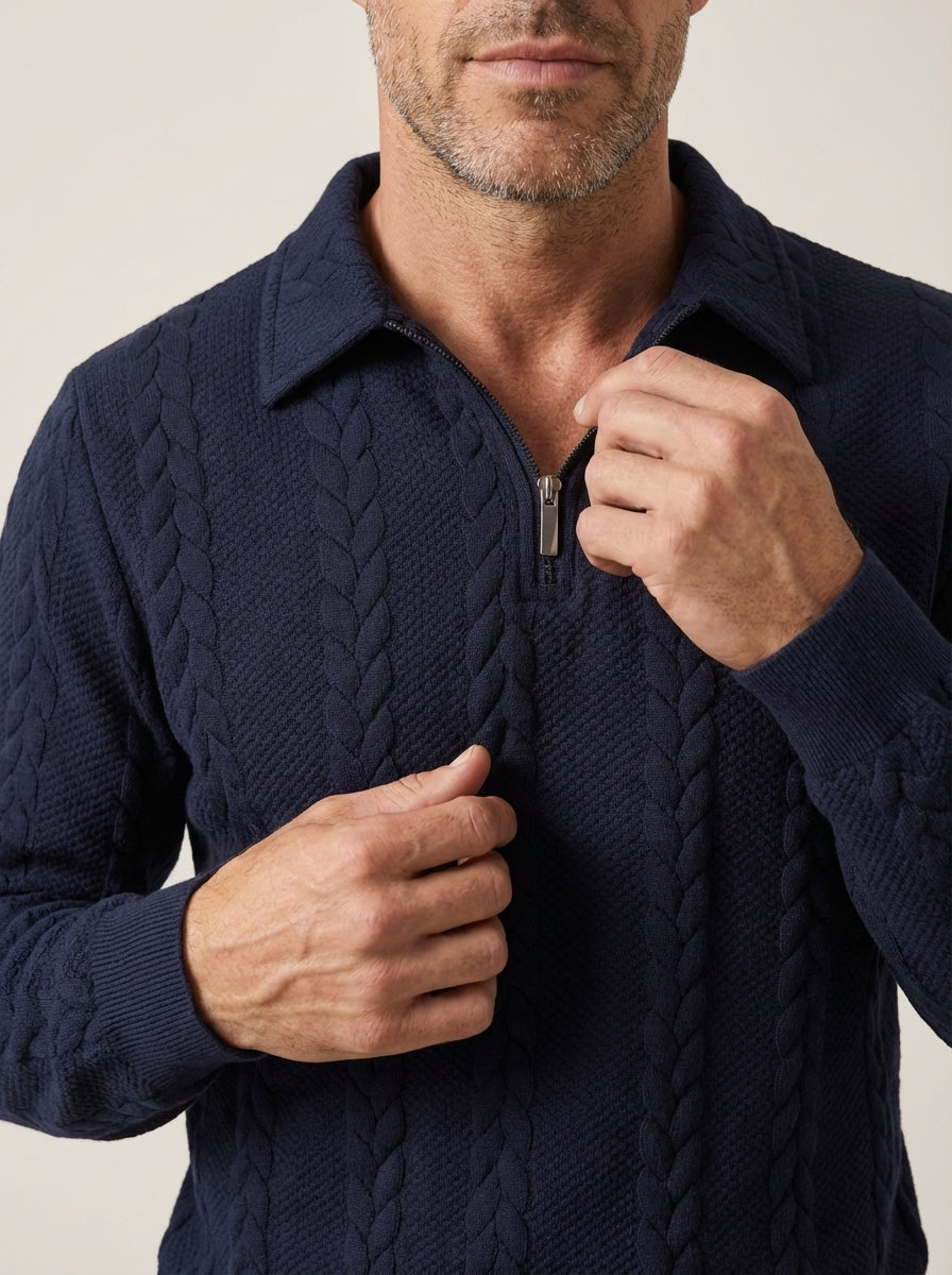 Jersey Polo Texturizado