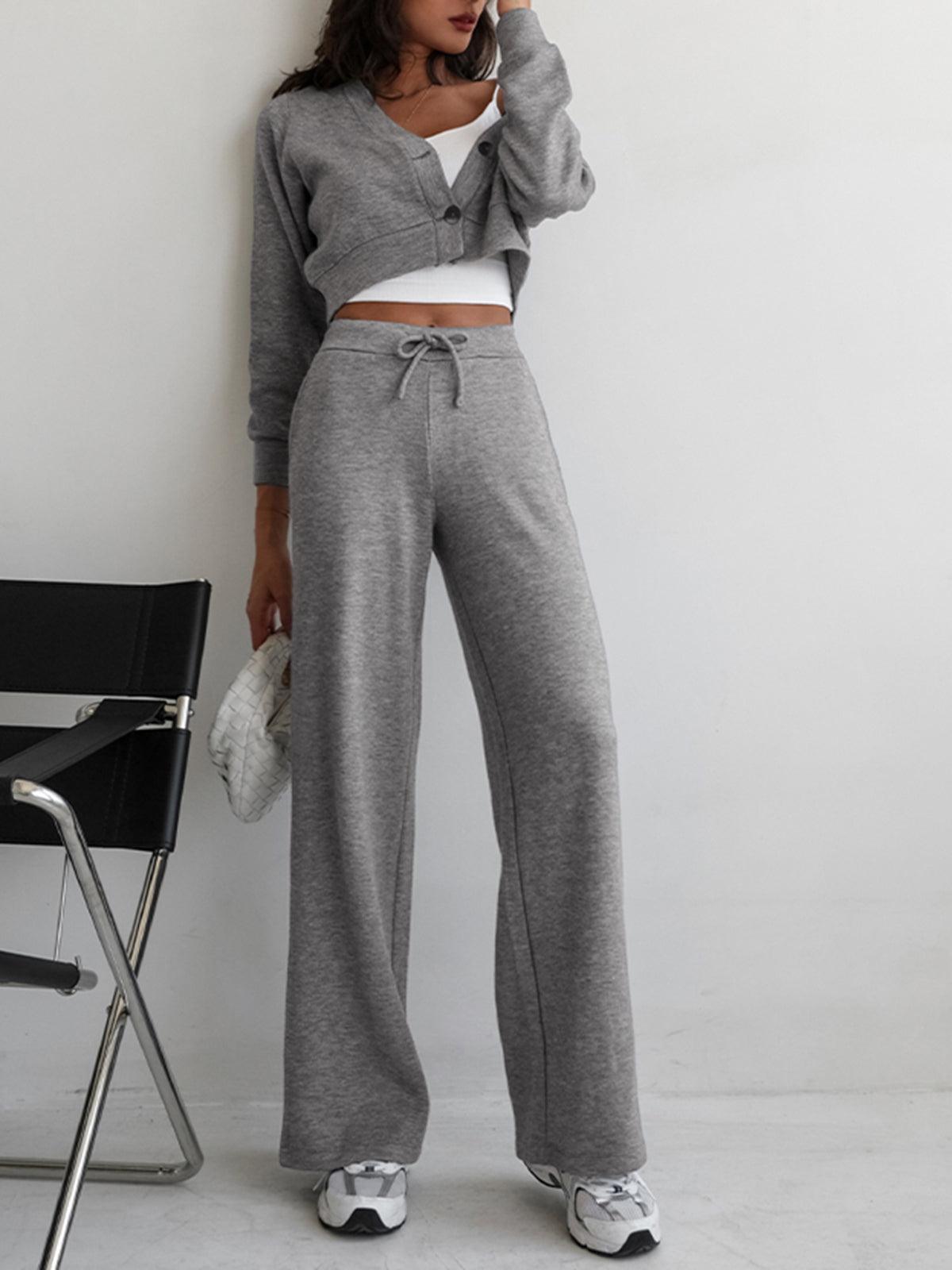 Conjunto Deportivo Casual de Punto