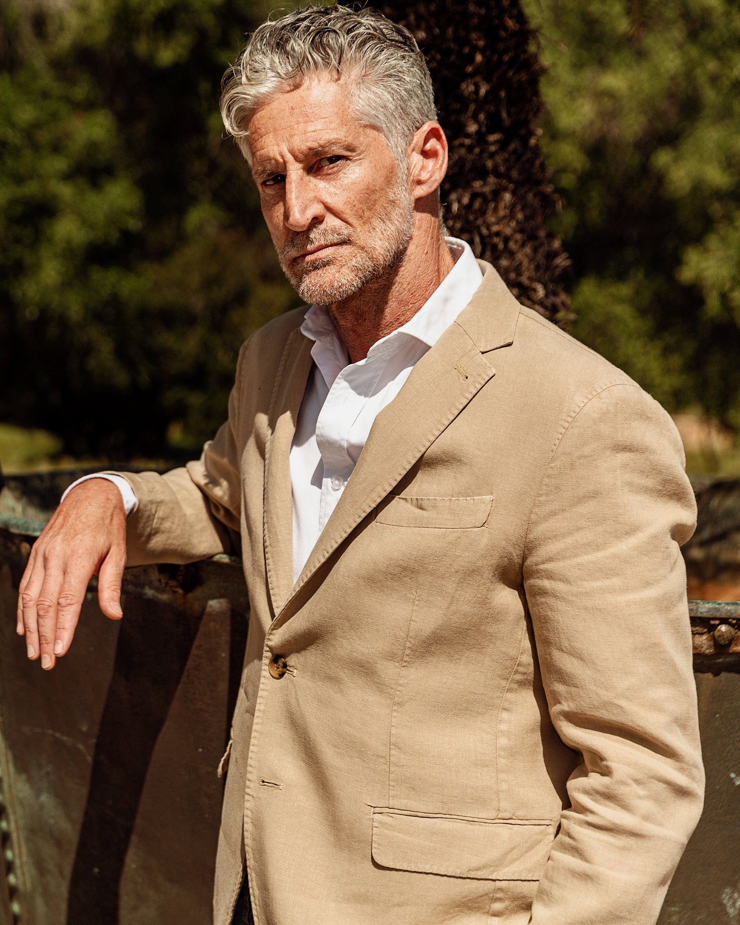 Blazer Lino Beige