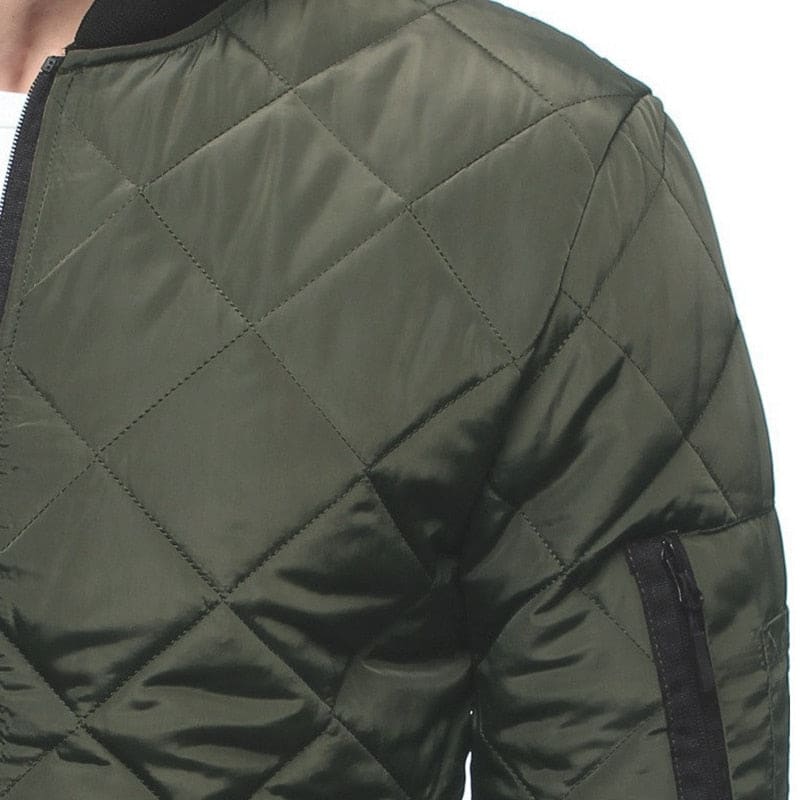 Abrigo Forrado de Invierno Negro