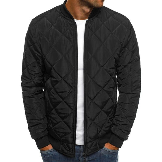 Abrigo Forrado de Invierno Negro