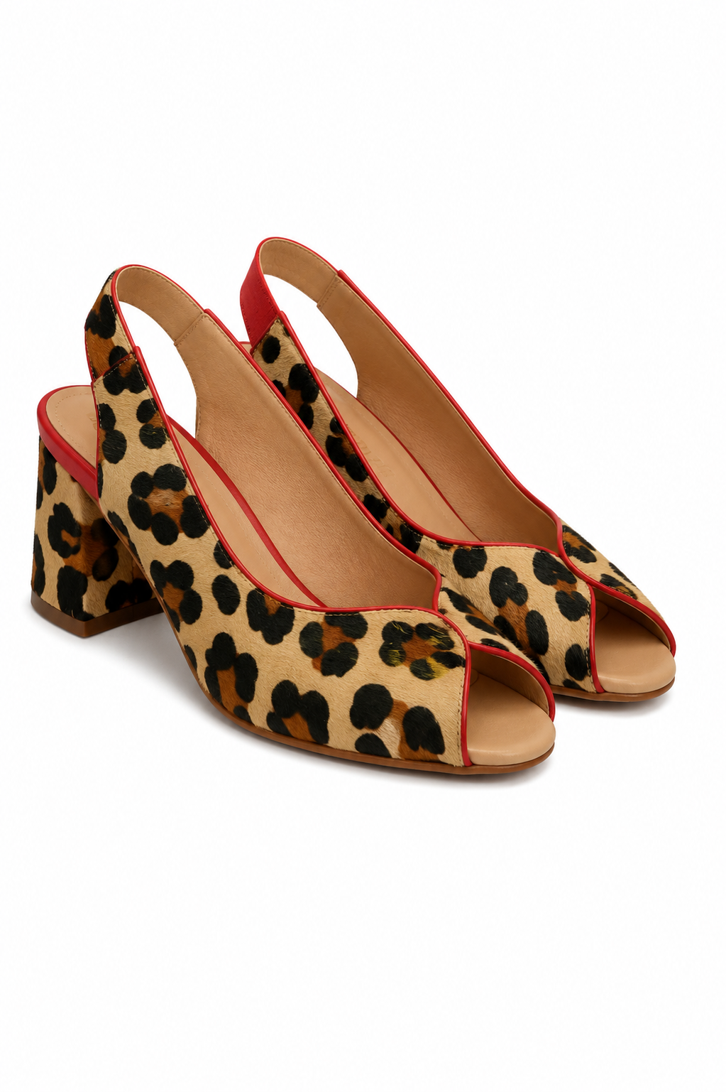Sandalias de Leopardo Elegancia