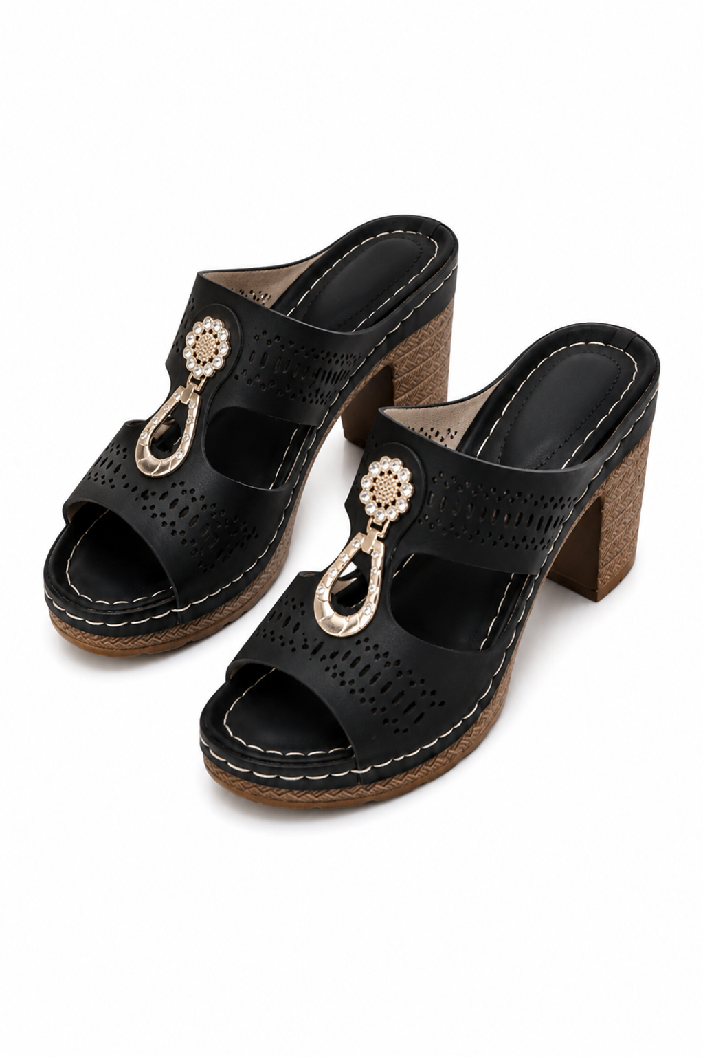 Sandalias Ortopédicas de Tacón Elegancia