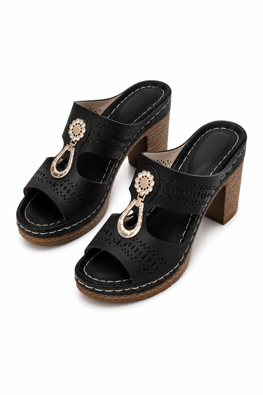 Sandalias Ortopédicas de Tacón Elegancia