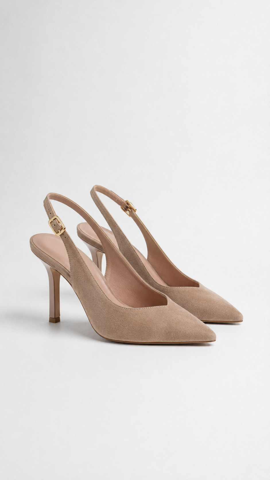 Zapatos comódos de tacón bajo