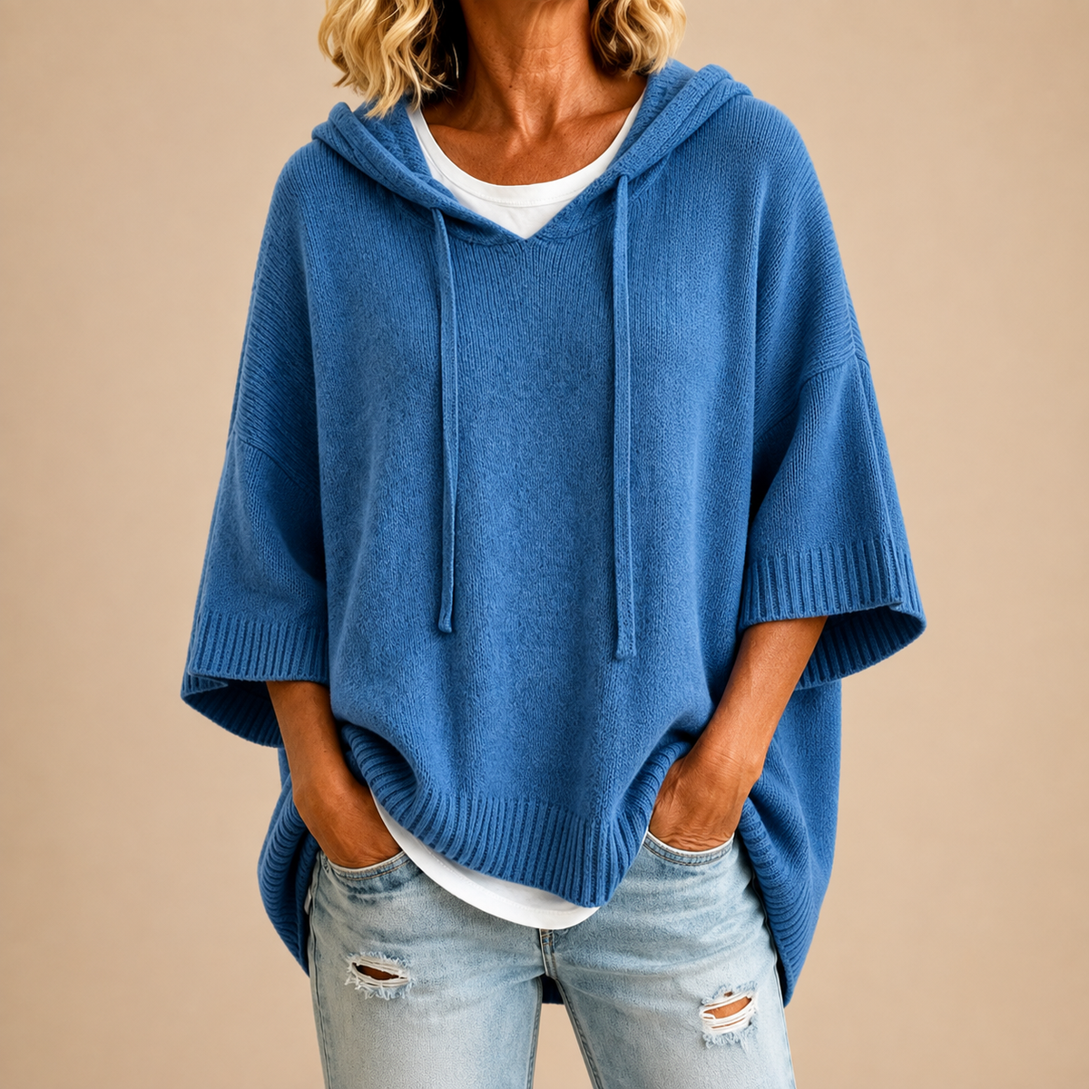 Murièle | Jersey con Capucha Brise Chic