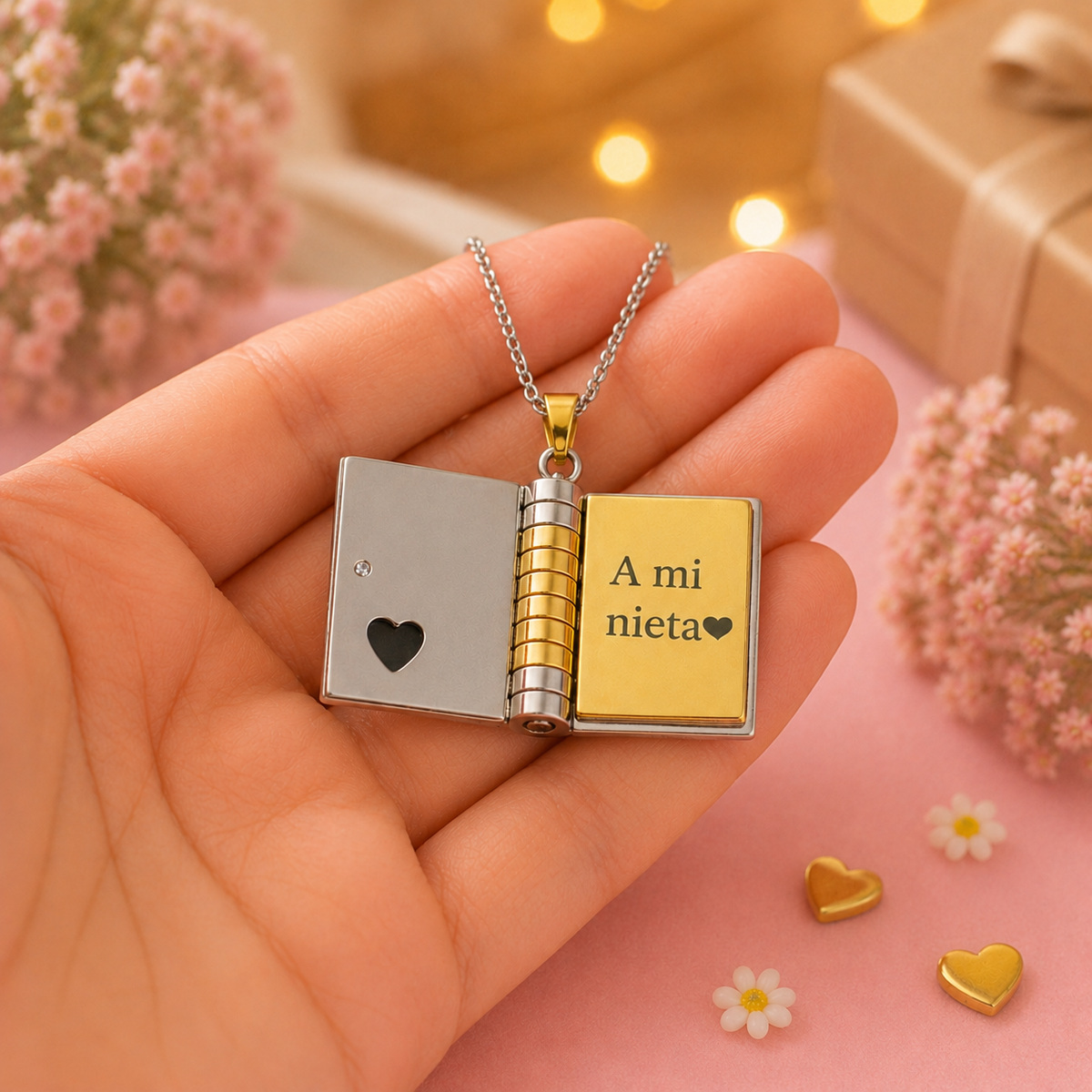 Mi Pequeña Estrella | Libro Collar para Nieta