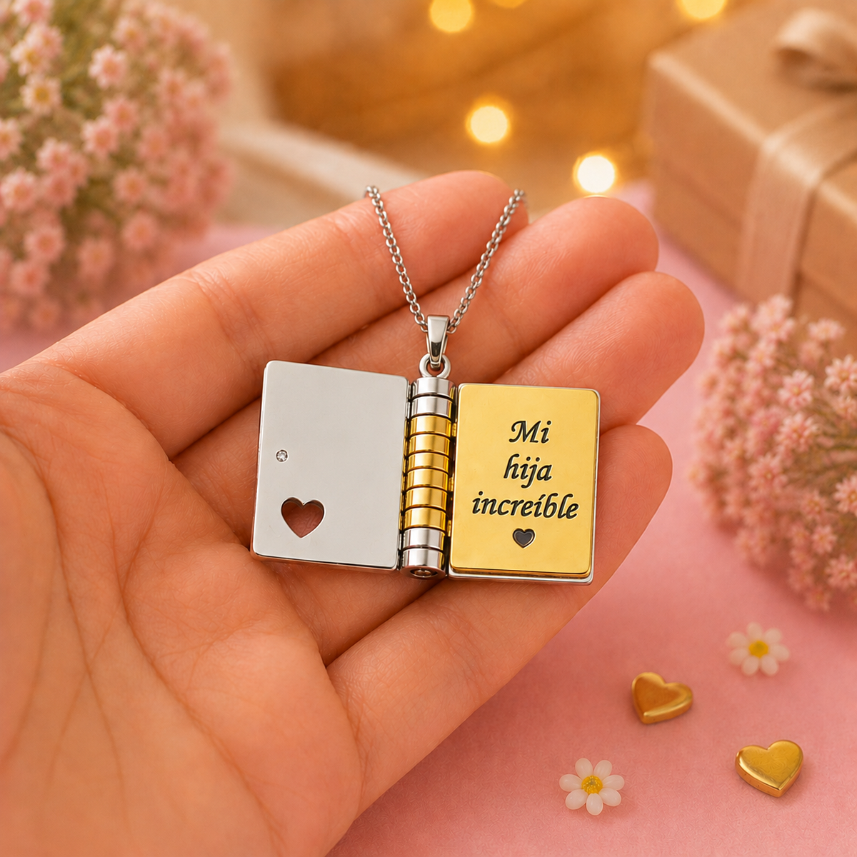 Mi Pequeña Estrella | Libro Collar para Hija