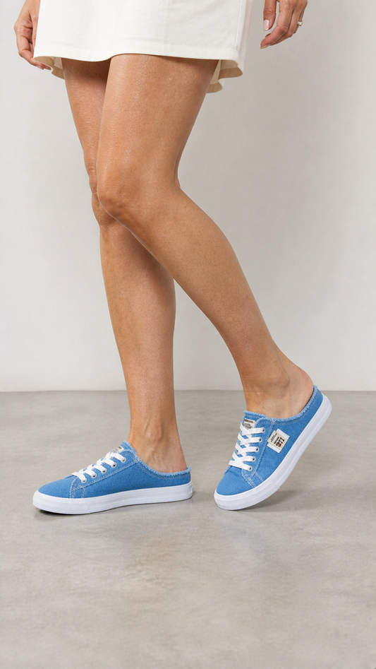 Zapatillas Mule Denim Premium