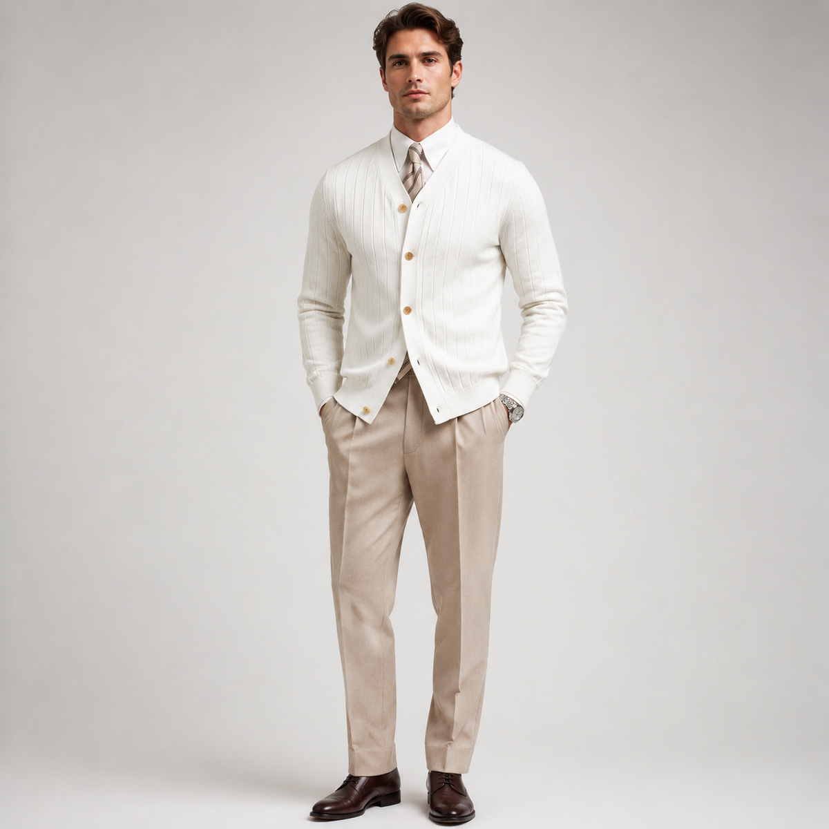 Arden | Jersey Entallado Smart-Casual