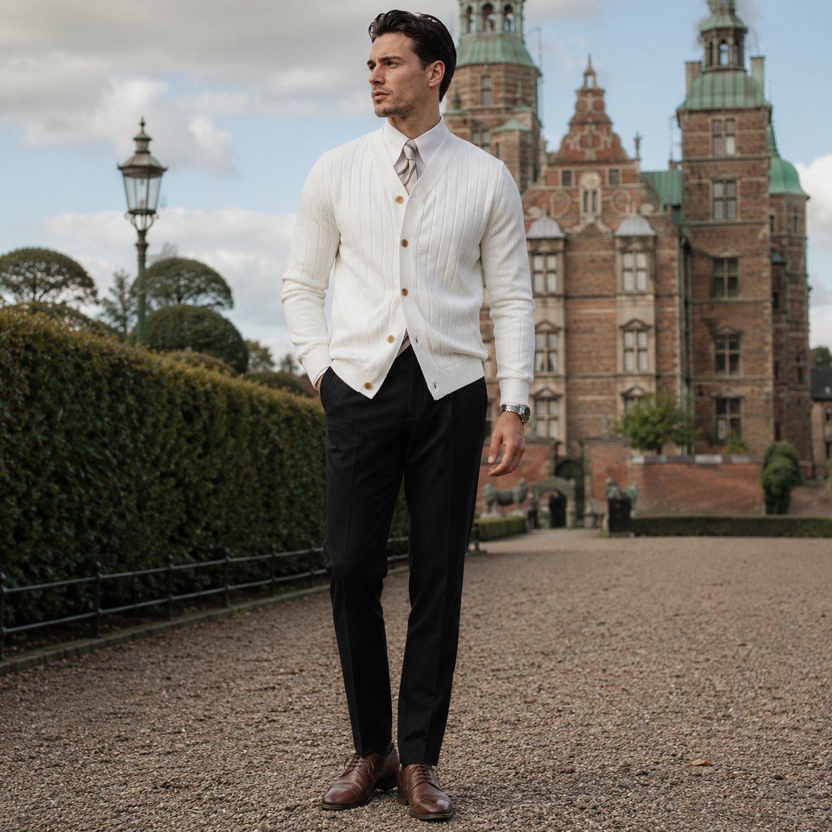 Arden | Jersey Entallado Smart-Casual
