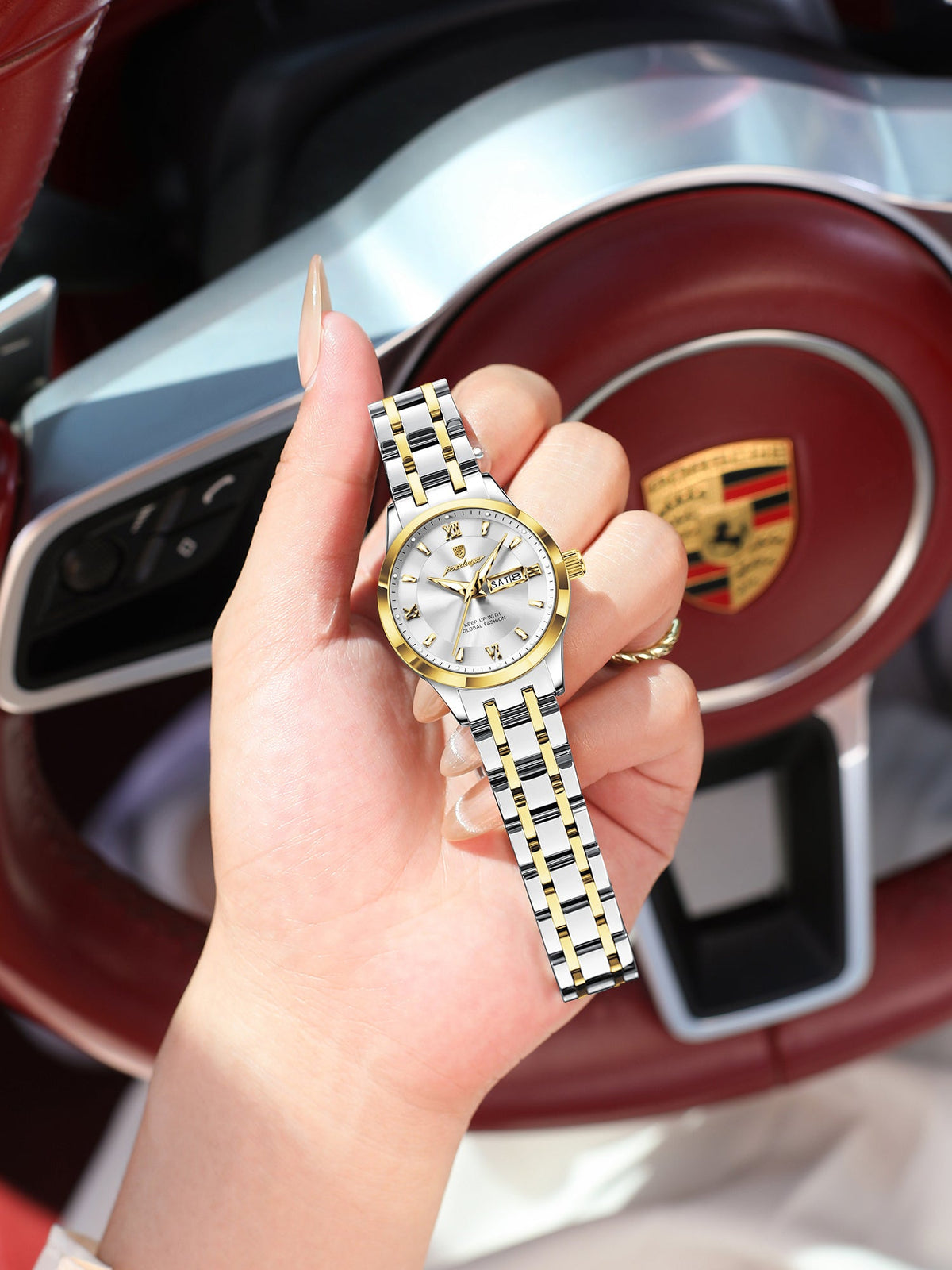 Aurora | Reloj Oro y Plata Exclusivo