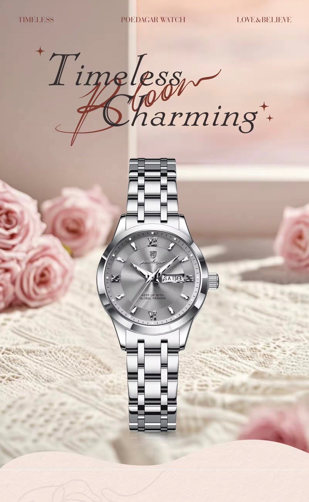 Aurora | Reloj Oro y Plata Exclusivo