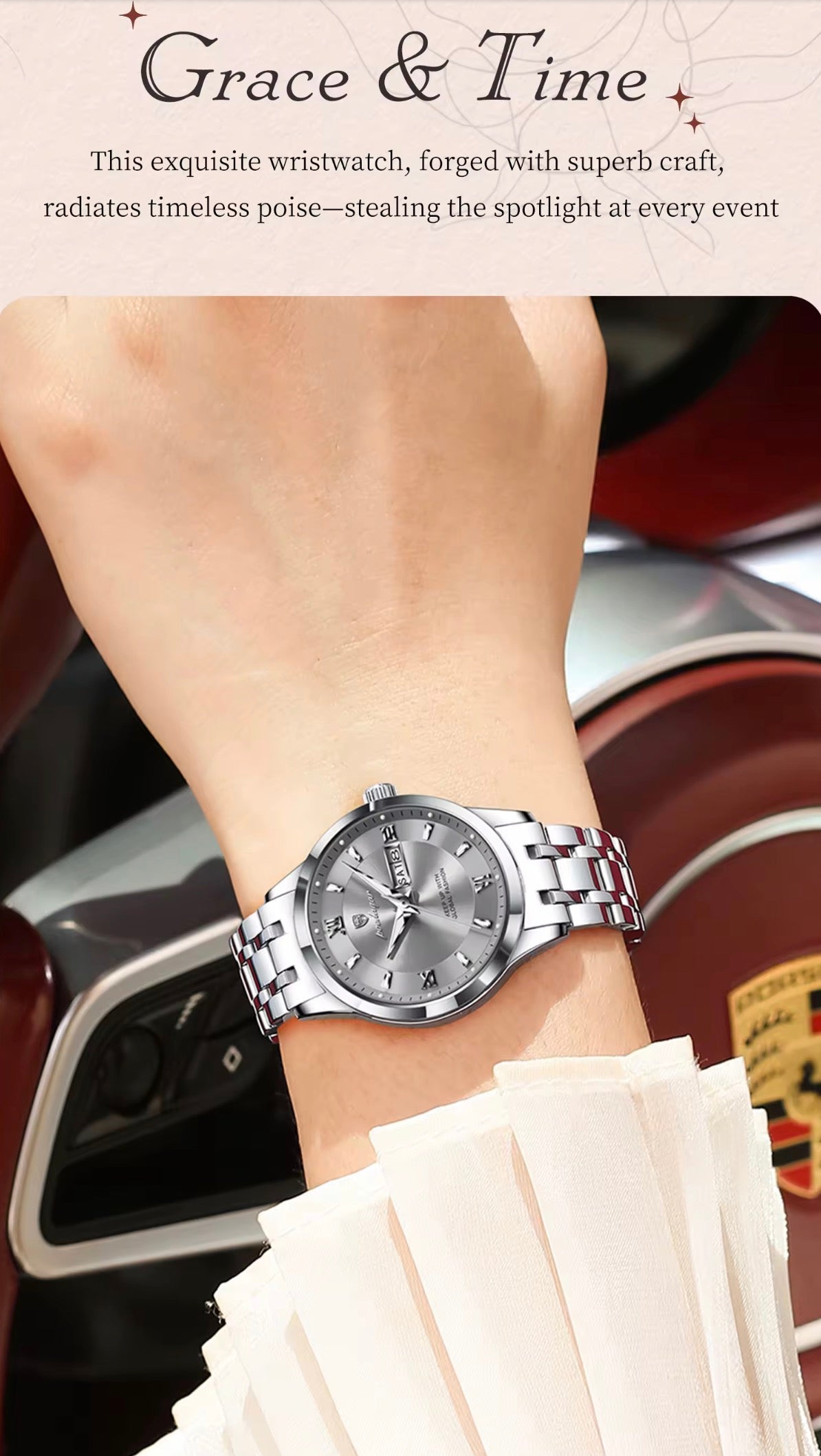 Aurora | Reloj Oro y Plata Exclusivo