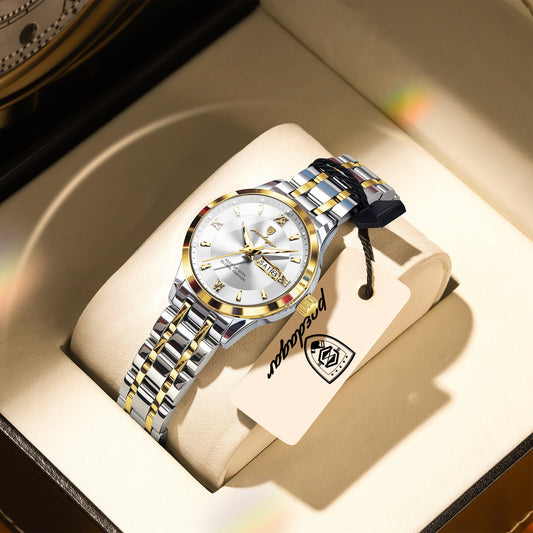 Aurora | Reloj Oro y Plata Exclusivo