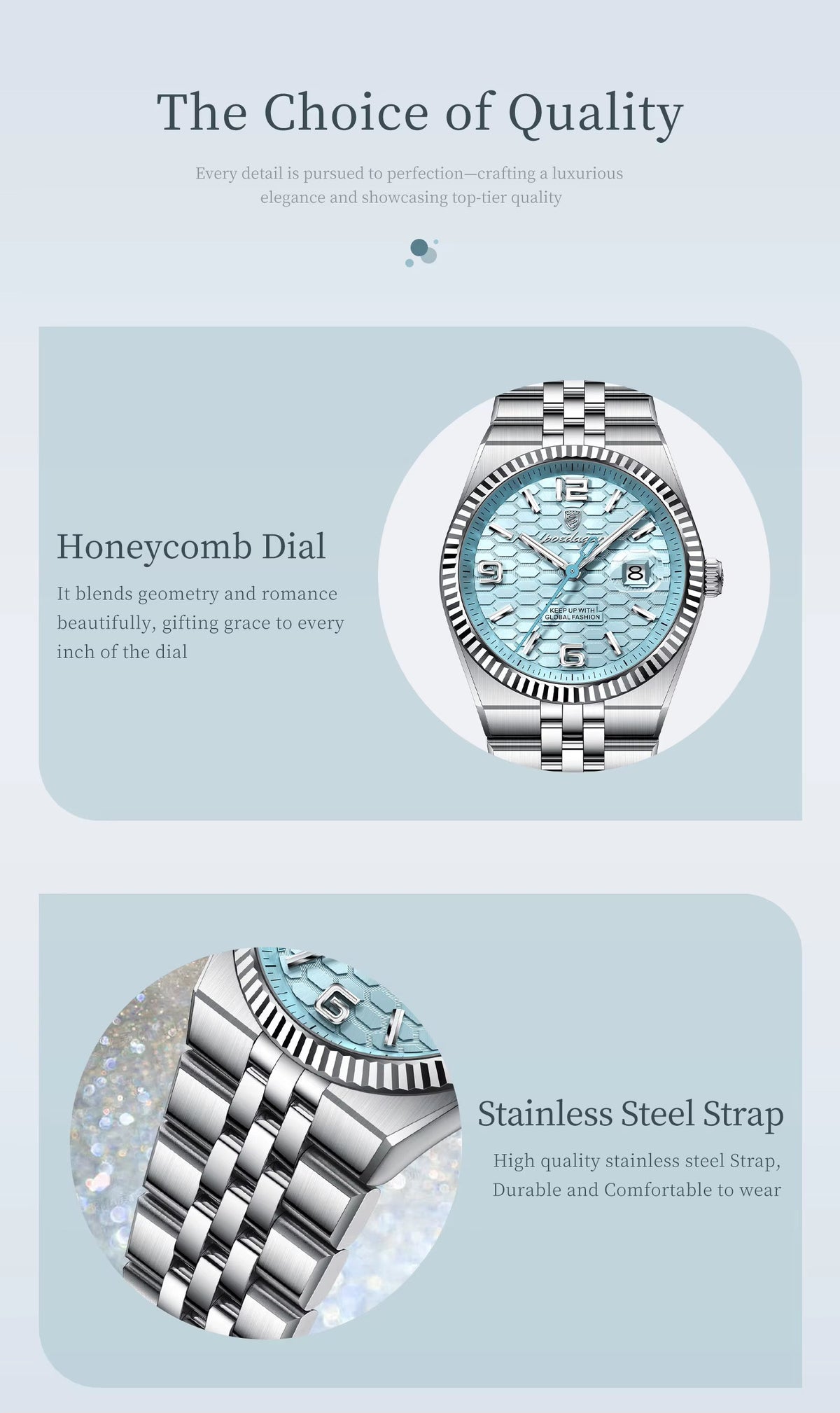 Celeste | Reloj Azur Elegante