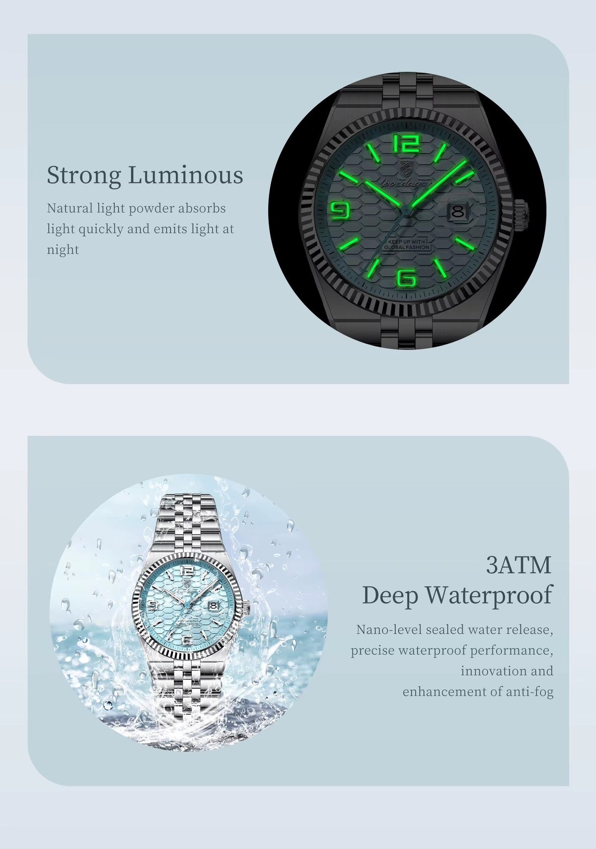 Celeste | Reloj Azur Elegante