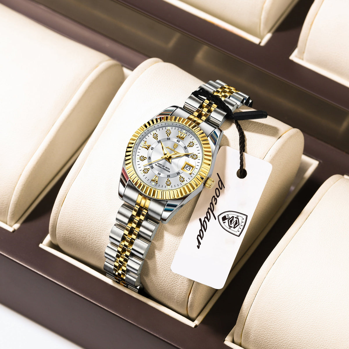 Sofía | Reloj Dorado Sofisticado