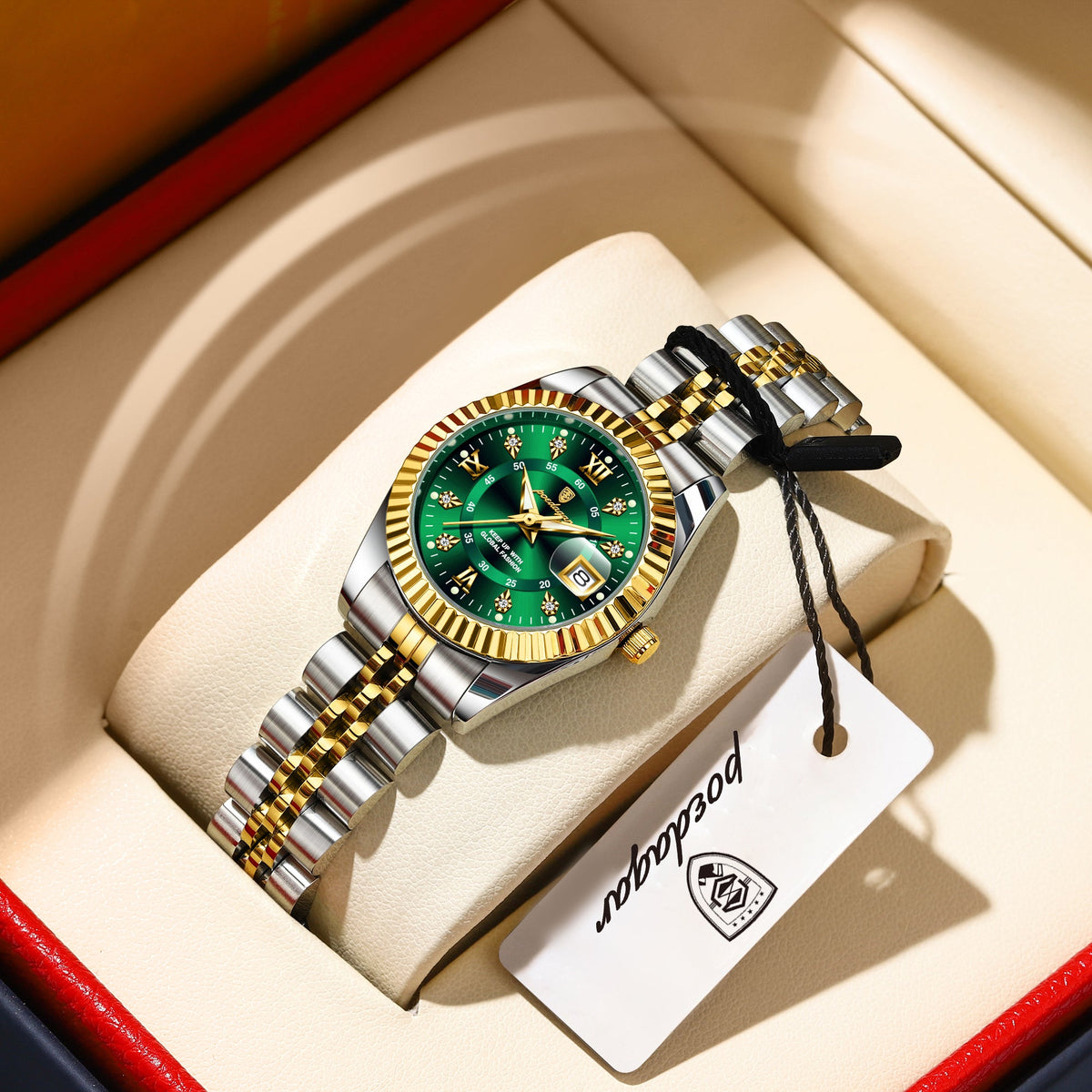 Sofía | Reloj Dorado Sofisticado