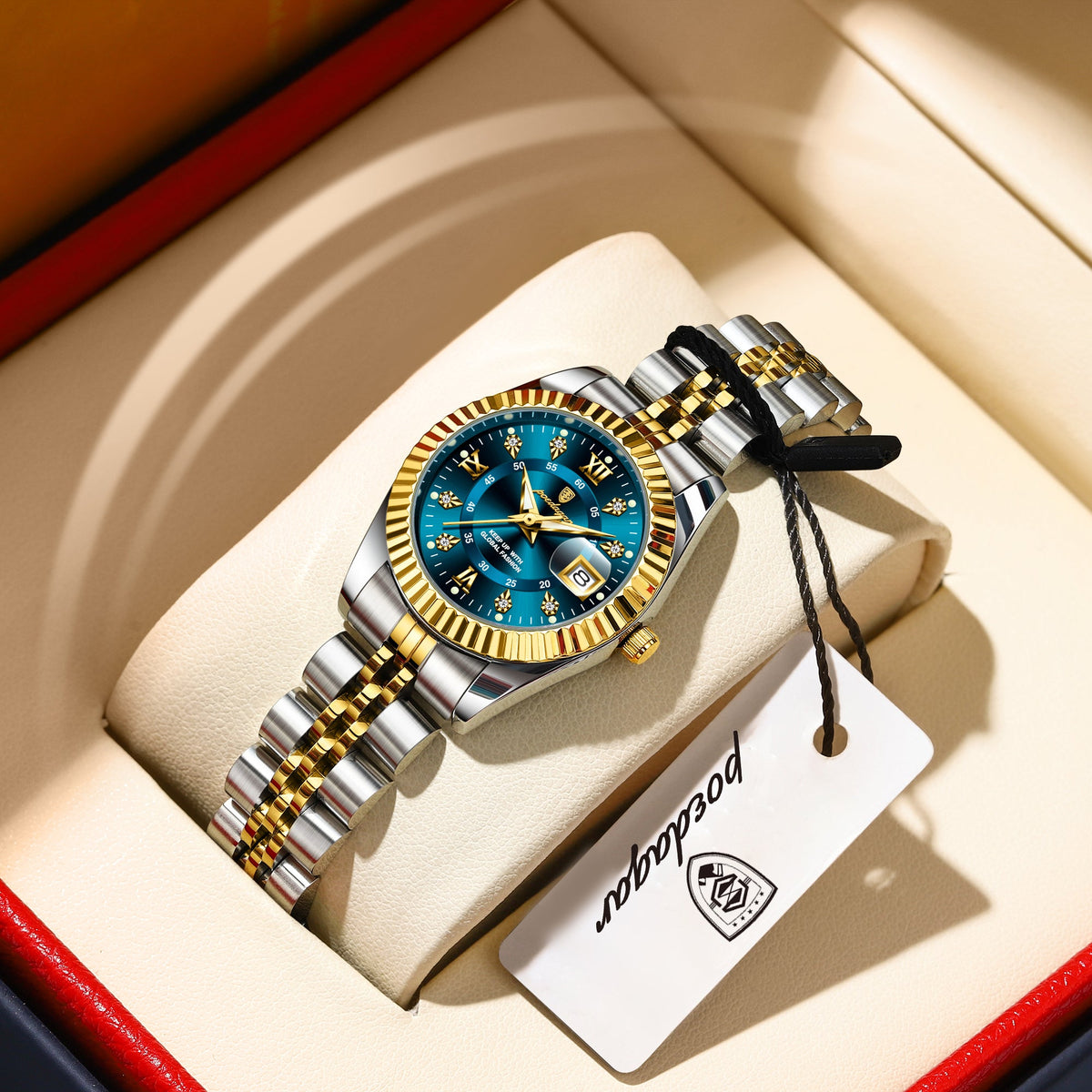 Sofía | Reloj Dorado Sofisticado