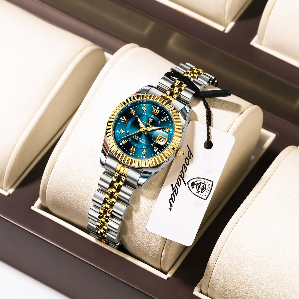 Sofía | Reloj Dorado Sofisticado