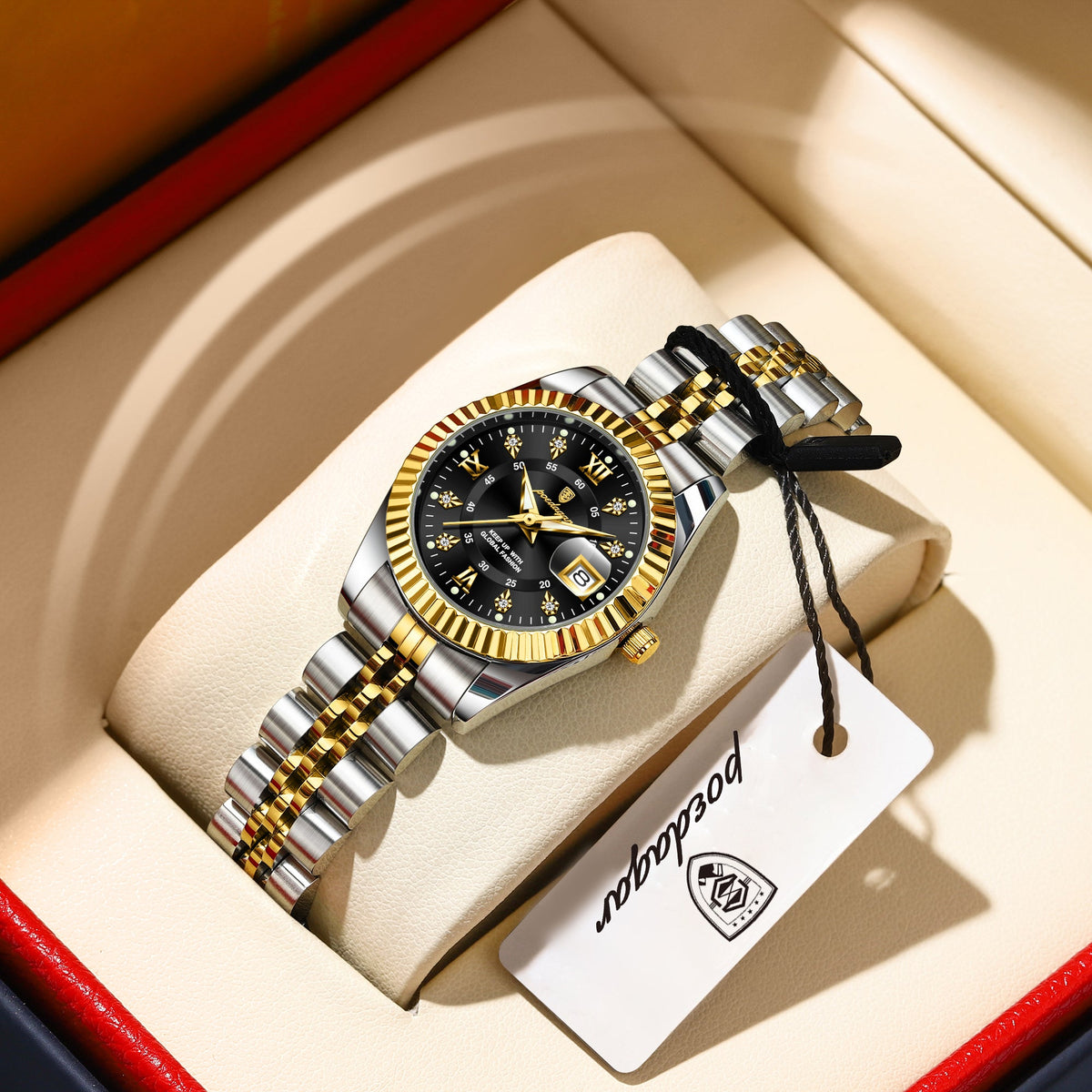 Sofía | Reloj Dorado Sofisticado