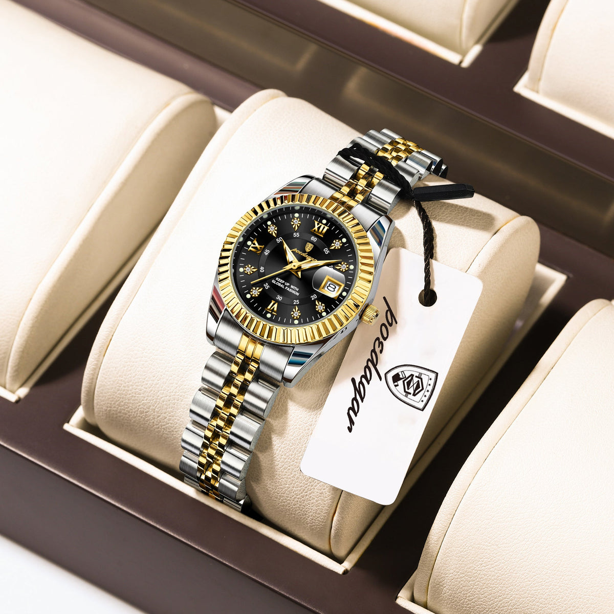 Sofía | Reloj Dorado Sofisticado