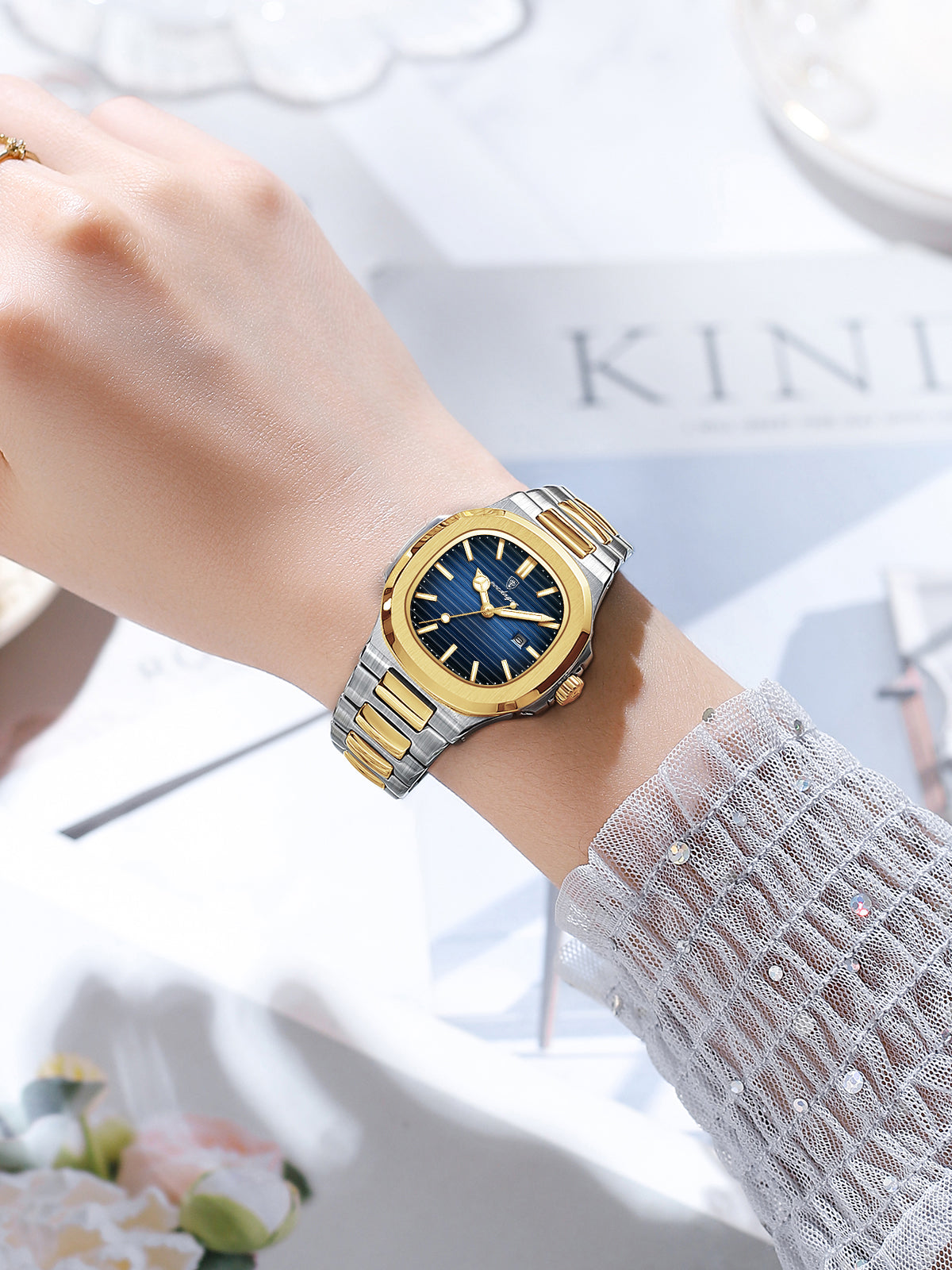 Isabella | Reloj Dorado Exclusivo