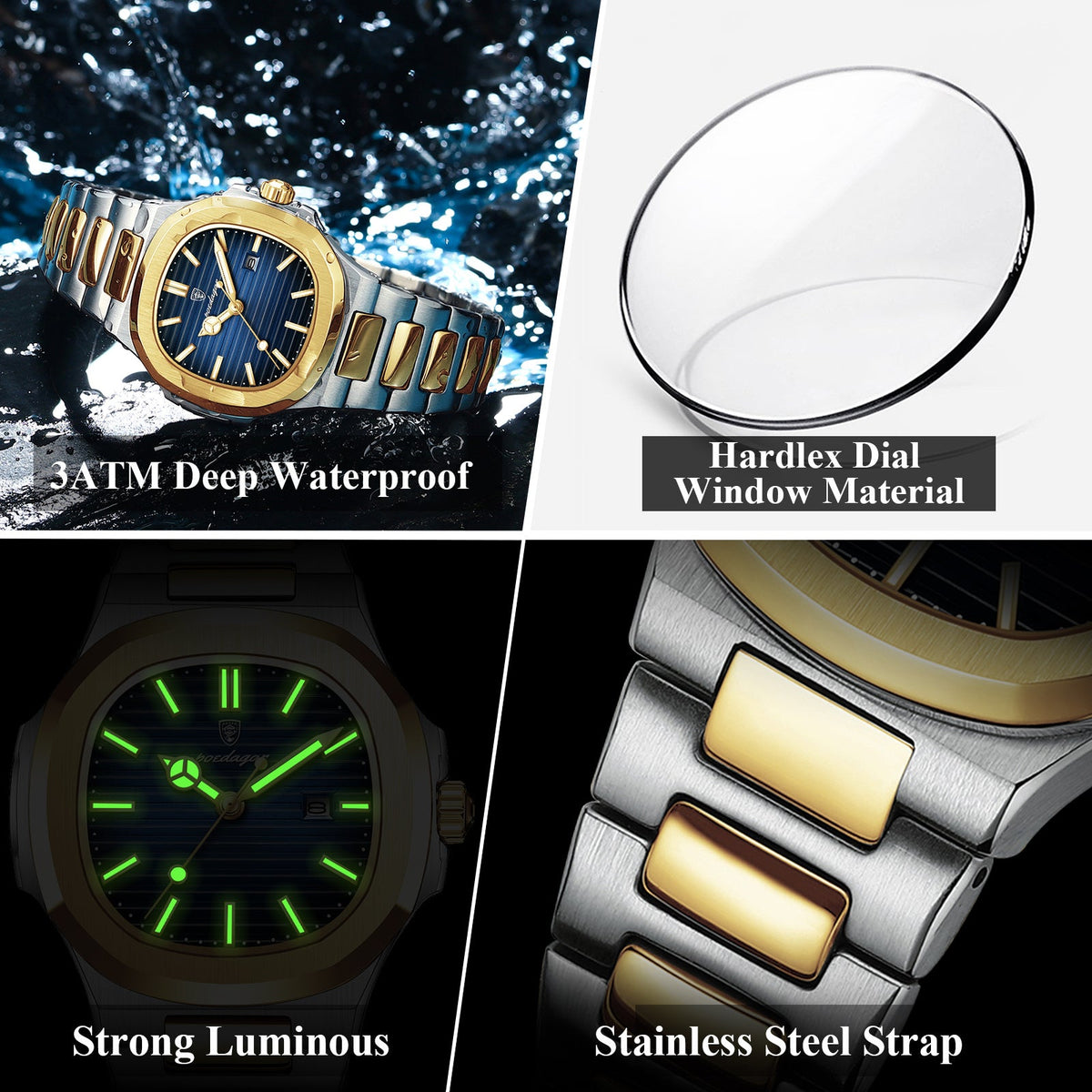 Isabella | Reloj Dorado Exclusivo
