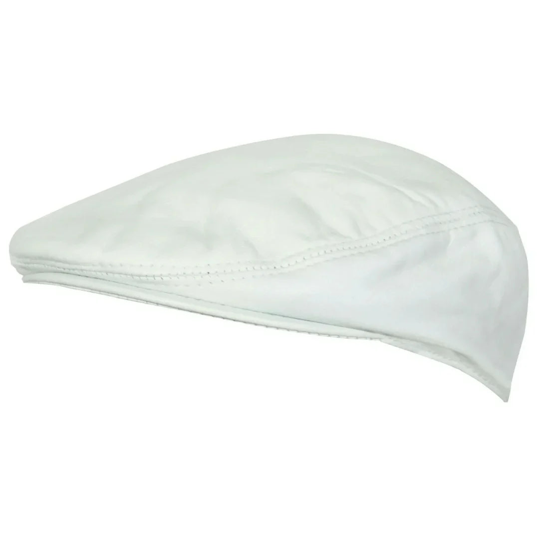 Gorra Plana de Piel Ivy Newsboy