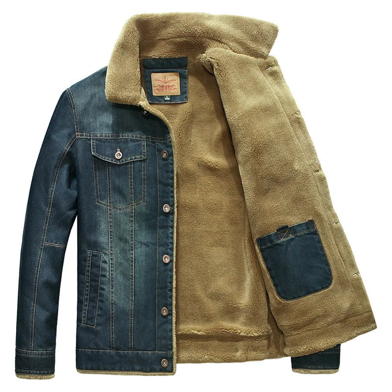 Chaqueta Vaquera Acolchada Azul Claro