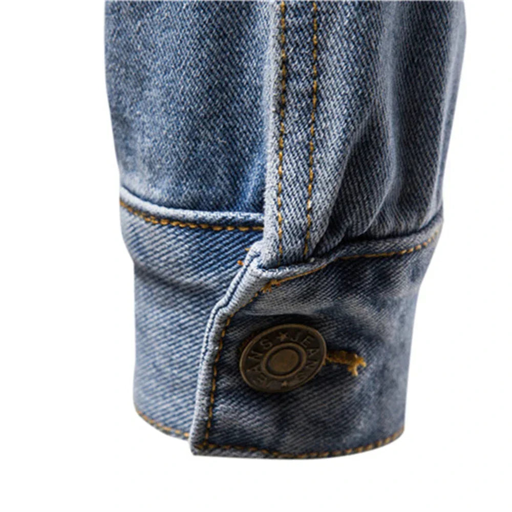 Chaqueta Vaquera Clásica Azul