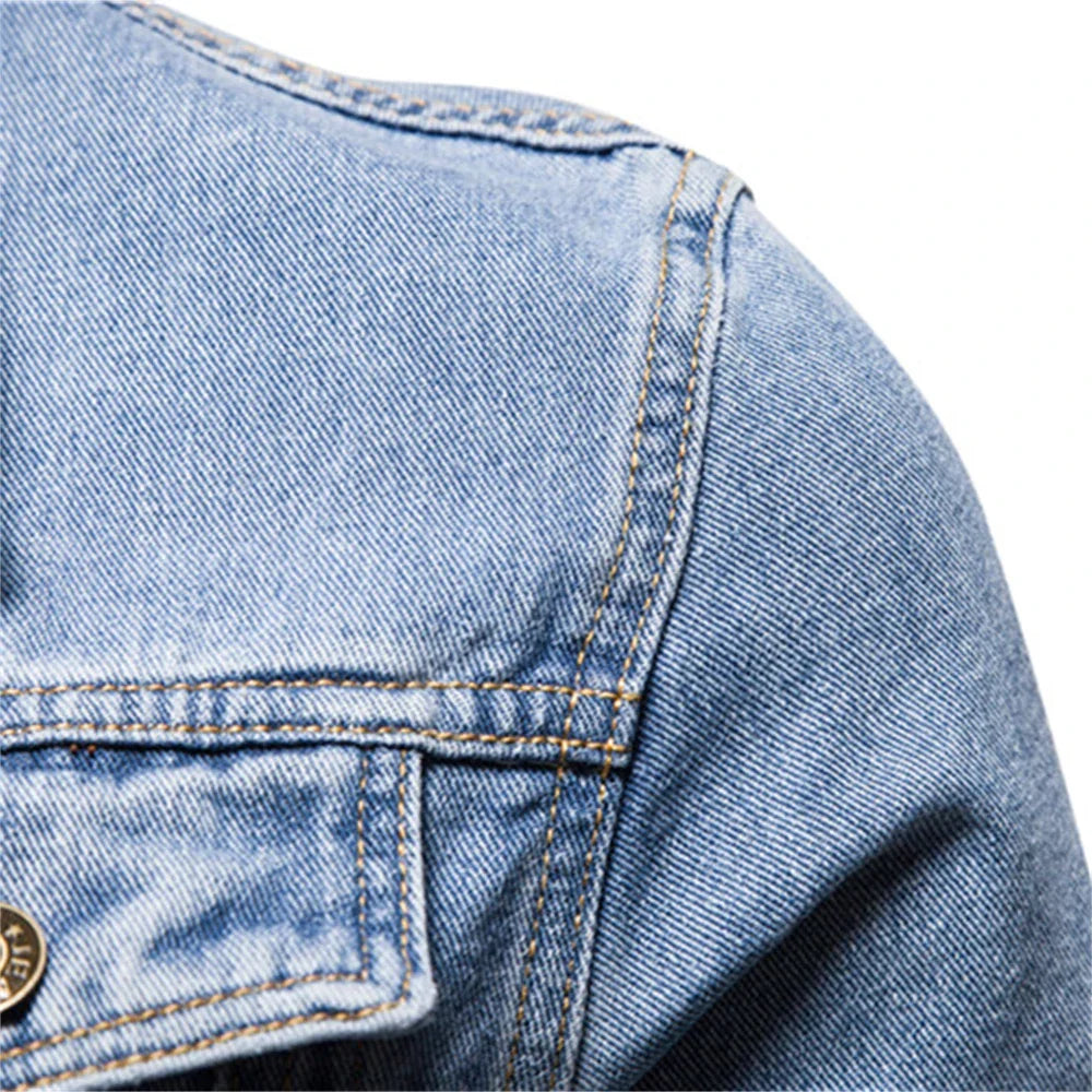 Chaqueta Vaquera Clásica Azul