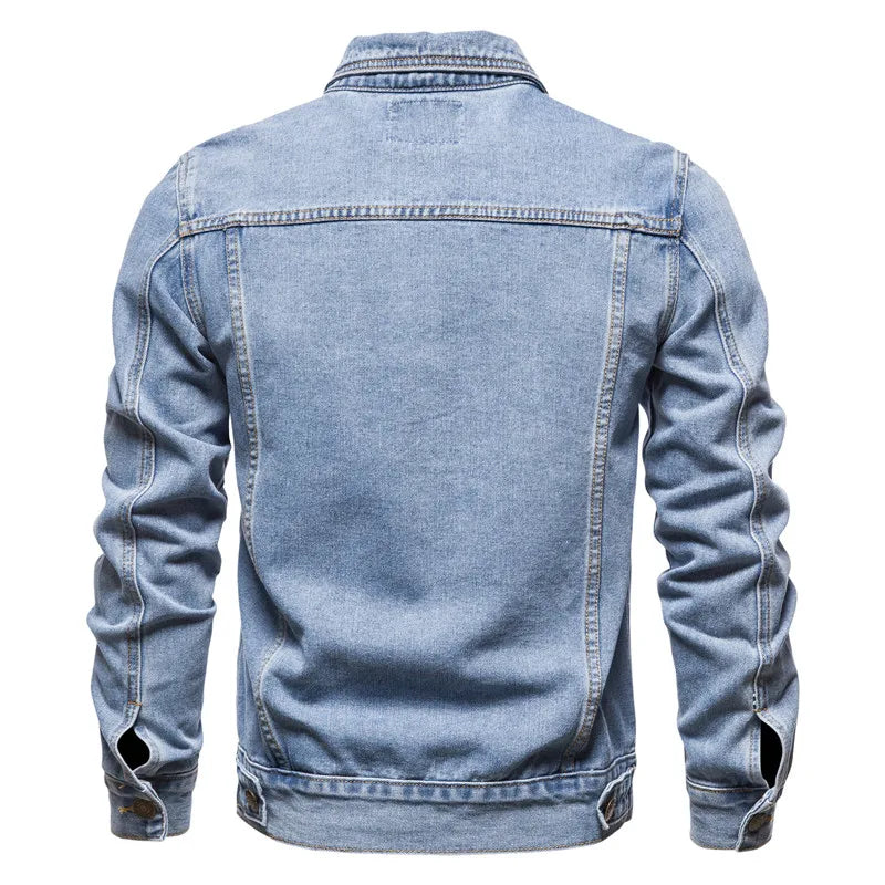 Chaqueta Vaquera Clásica Azul