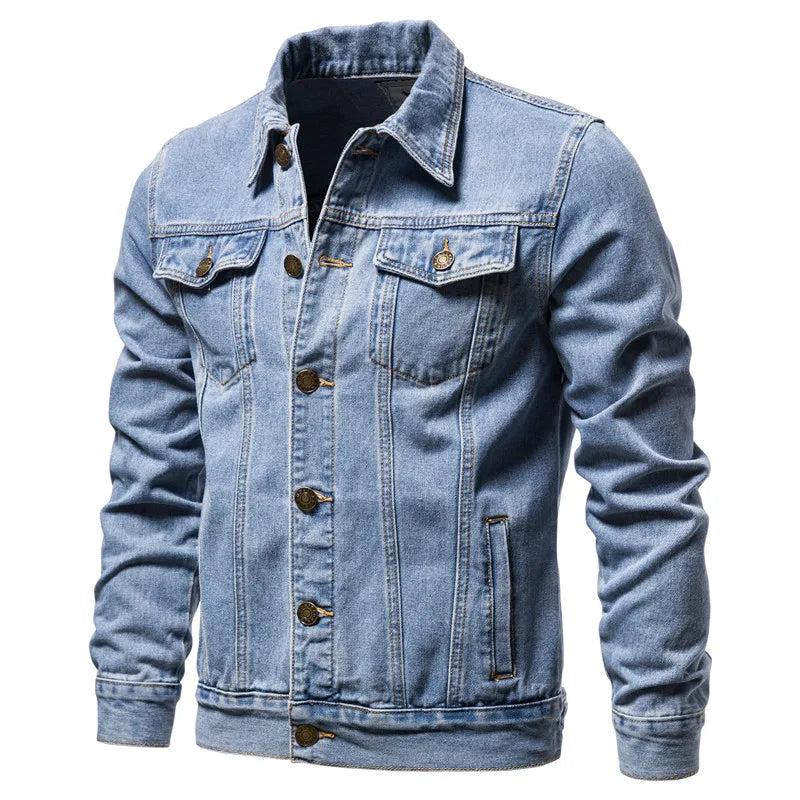 Chaqueta Vaquera Clásica Azul