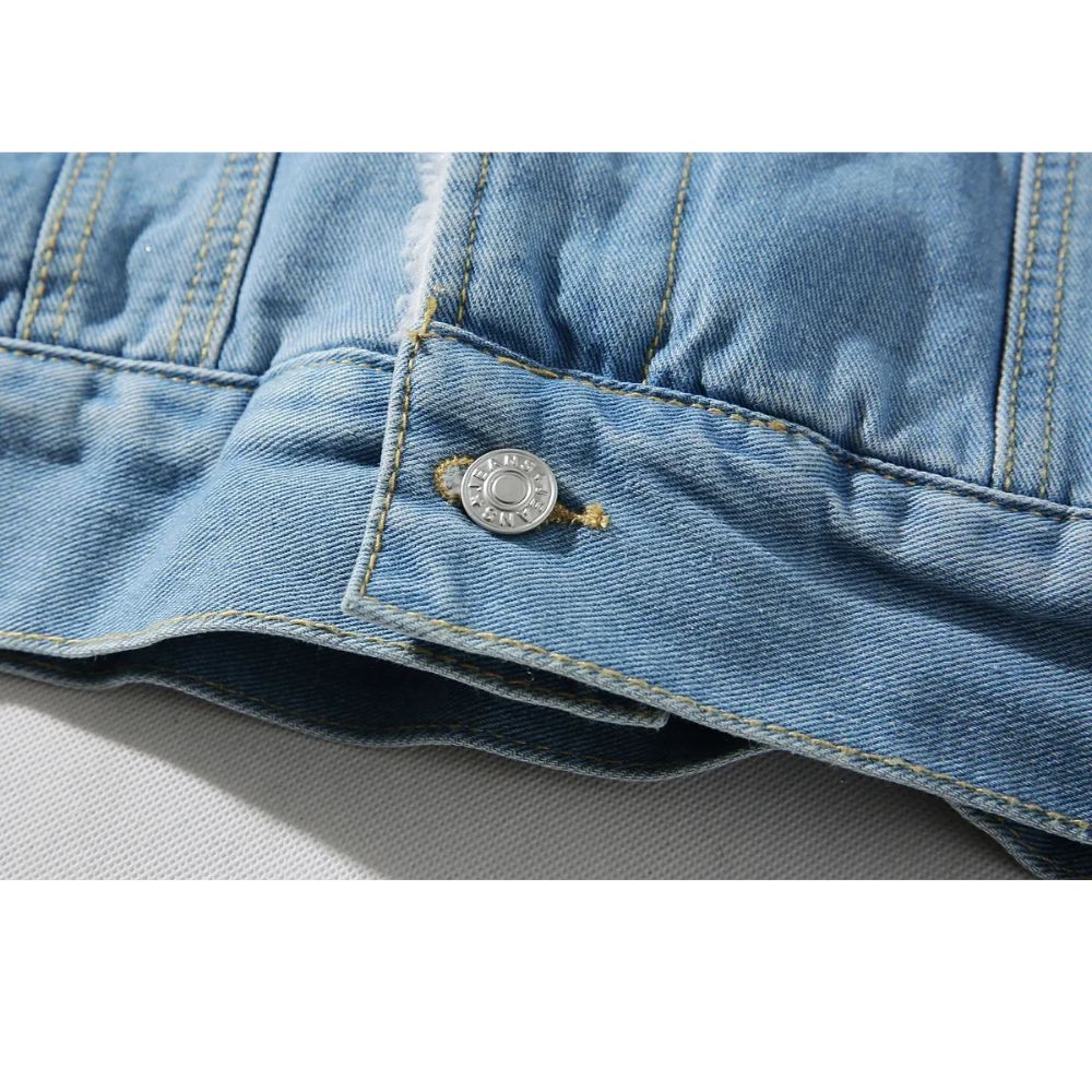 Chaqueta Vaquera Azul Moderna
