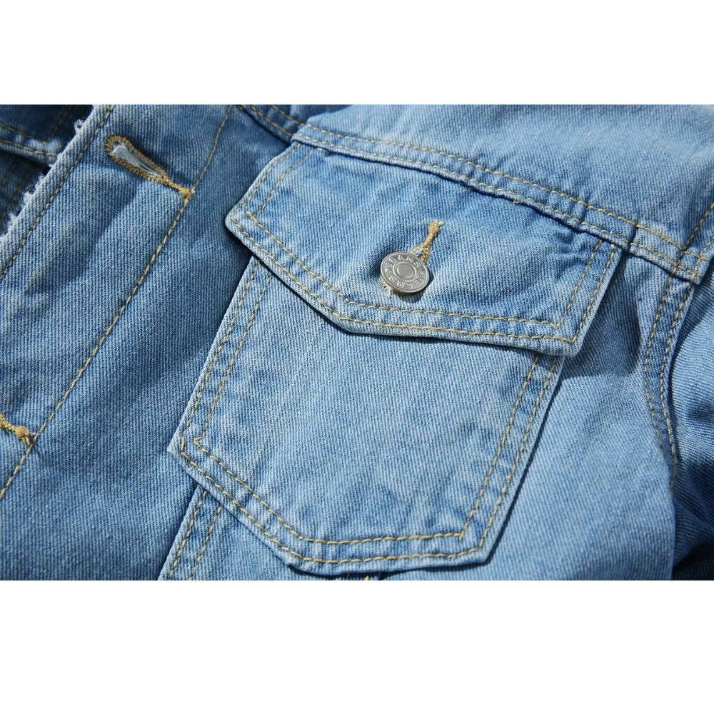 Chaqueta Vaquera Azul Moderna
